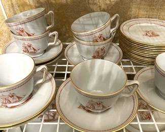 56 pieces of Spode "Trade Winds"