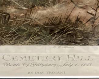 "Cemetery Hill" - Battle of Gettysburg - July 1, 1863