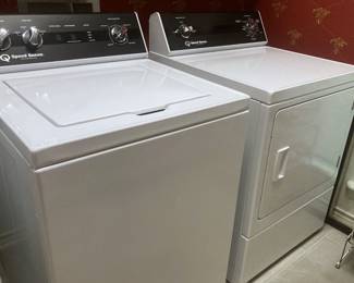 Speed Queen washer and dryer (Commercial Heavy Duty)