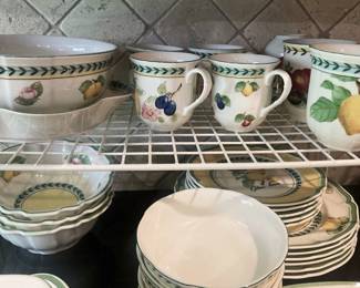 39 pieces of Villeroy & Boch dishes - made in Germany