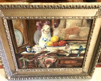 Framed still-life