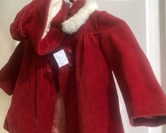 VIntage coat and hat