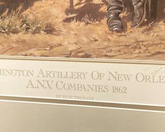Washington Artillery of New Orleans - 1862