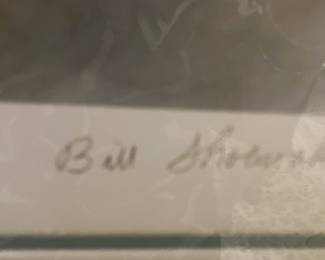 Signed by Jockey Bill Shoemaker