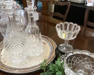 Glass and crystal selections