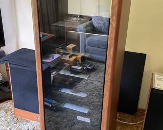 Audio/video components, a/v component cabinet