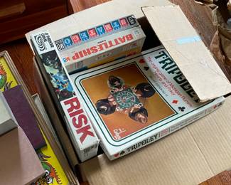 Vintage board games