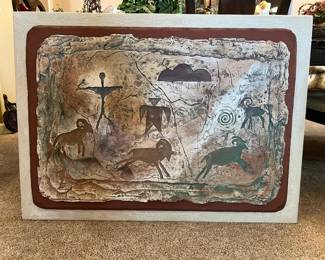 Southwestern mache art purchased from Gilbert Ortega