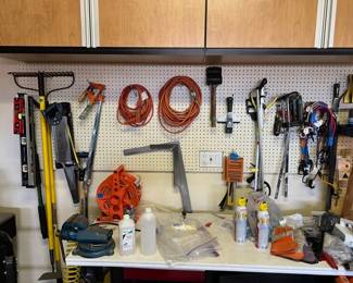 Tools and work bench