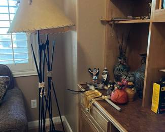 Southwestern decor and lamps