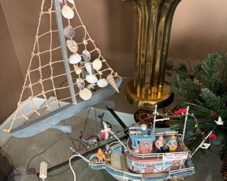 whaling cruise and sail boat