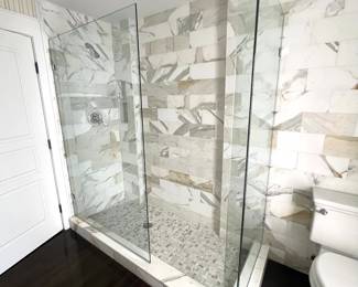 Front 29 1/2” Wx75 “H
Small Panel 3 1/2” Wx75”H
Side Panel 48”Wx75”H