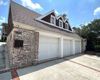 Parking available in front of 3 car garage. 