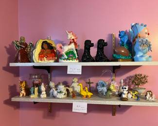 Painted ceramic collectibles