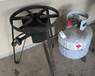 Propane Bottle and Burner