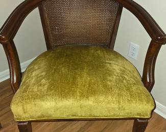 Midcentury Velour Chair