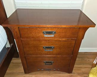 Matching 3 Drawer Nightstand 