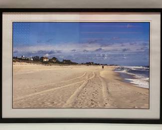 Unknown Artist, Walk On The Beach, Photographic Print On Paper, Unknown Date