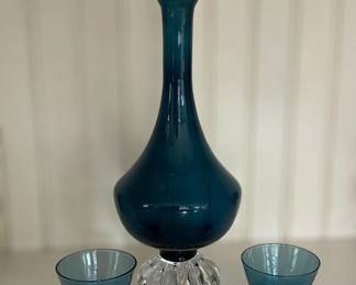 Aseda Ocean Blue Swedish Cordial Set