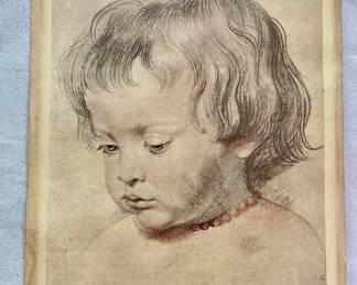 Peter Paul Rubens - "Head of a Boy"