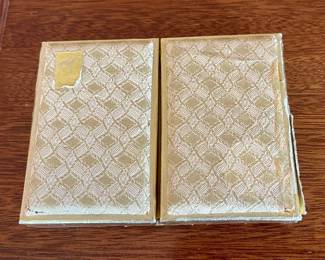 Vintage Playing Cards and Case