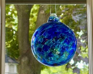 Blown-Glass Orb