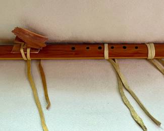 Cedar Drone Flute - Signed