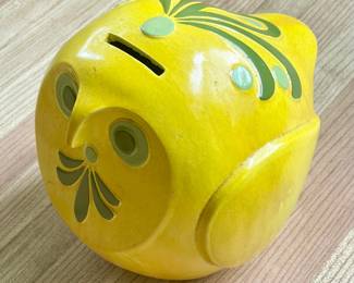 Vintage Owl Bank