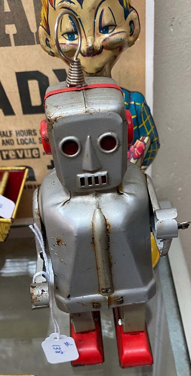 Vintage Sparky the Robot Wind-up (Working)