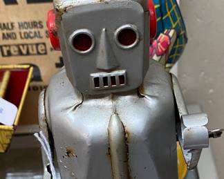 Vintage Sparky the Robot Wind-up (Working)