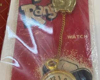 Vintage Tex Ranger Western Toy Watch in Original Packaging