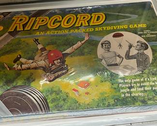 Vintage Lowell Ripcord Board Game