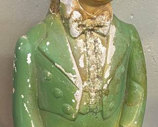 Charlie McCarthy Chalkware Figure