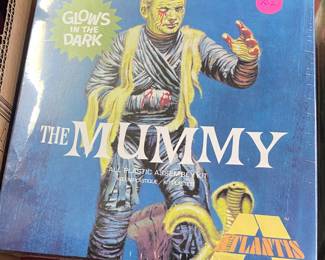 Atlantis Glow in the Dark "The Mummy" Model Kit