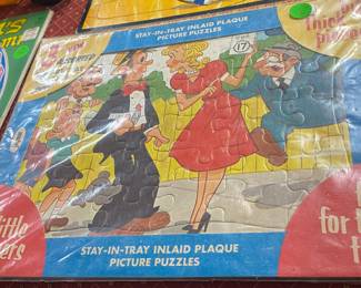 Vintage Jaymar Character Puzzles