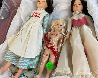 Mary Poppins and Plastic Doll