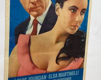 Elizabeth Taylor and Richard Burton "The V.I.P.s" Movie Poster