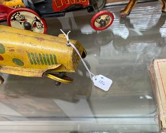 Ferdinand Strauss Tin Wind-up Clown Car 