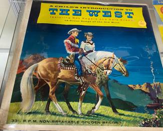 Roy Rogers and Dale Evans Record Album