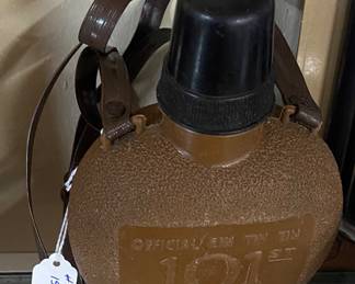 Official Rin Tin Tin Cavalry Canteen