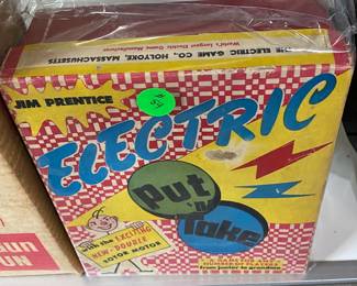 Jim Prentice Electric Put n Take Game in Original Box