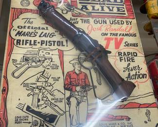 Marx "Wanted Dead or Alive" Mare's Laig Rifle Josh Randall