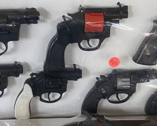 Toy Pistol Grouping (Marx and More)