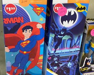 Batman and Superman Puzzles