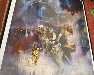 Vintage "Empire Strikes Back" Poster