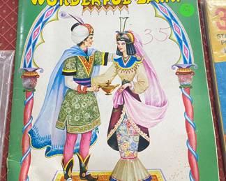 Aladdin's Wonderful Lamp Story Book