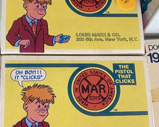 Marx Clicker Pistols (MIB)