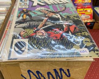 Three Boxes of X-Men and Marvel Comics