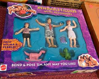 The Flintstones Bendable Action Figures