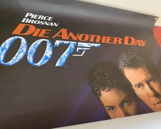 Large Pierce Brosnan Die Another Day 007 Movie Poster
